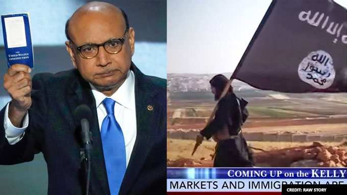 Fox News Ignores Gold Star Father At DNC Because He’s Muslim, Airs ISIS Footage Instead