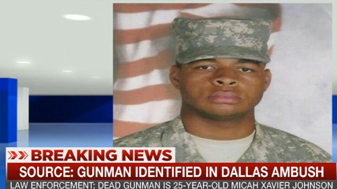 Micah Xavier Johnson is the gunman identified in the Dallas ambush where five police officers lost their lives. Micah Xavier Johnson is the gunman identified in the Dallas ambush where five police officers lost their lives.