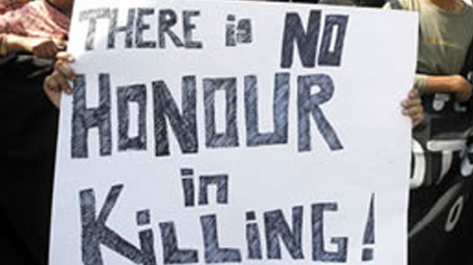 The evil of honor killing is has been on increase in our society and we have failed to nip this evil in the bud.