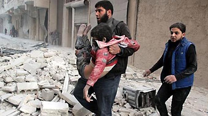Syria war: ‘More than 150 civilians killed’ in two days
