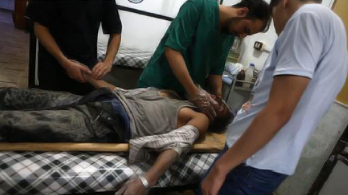Syria's war: Bodies litter floor at hospital in Aleppo Syria's war: Bodies litter floor at hospital in Aleppo