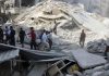 Air strikes hit largest market in rebel-held Aleppo