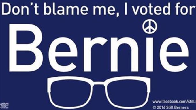 A word from Bernie voters: #DontBlameMeIVotedForBernie