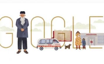 Abdul Sattar Edhi: Google honours ‘Angel of Mercy’