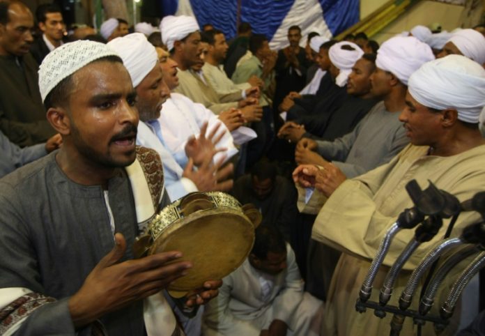 Who are the Sufis associated with the mosque attacked in Egypt?