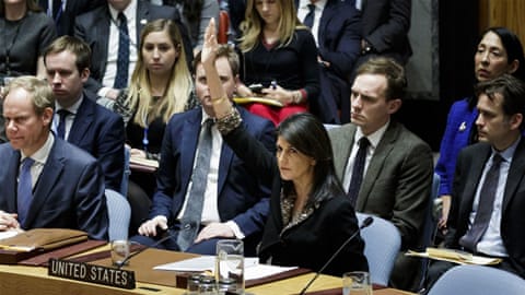 Jerusalem: Haley sends threatening letter to UN members