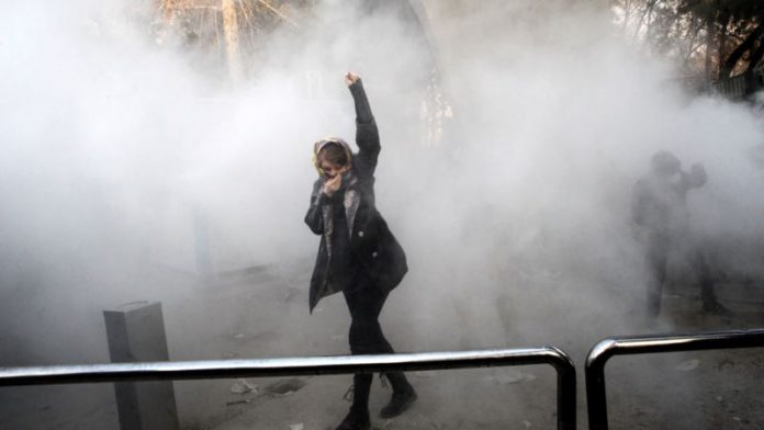 A Young Woman and Her Hijab: Symbols of Iran's Unrest