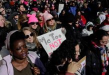 Women's March protests: Thousands rally against Trump